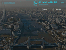 Tablet Screenshot of hummingbirdcars.co.uk
